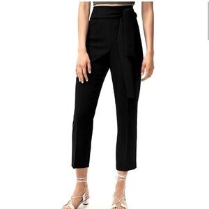 Aritzia Wilfred Black Dress Pants with Belt Size 8
